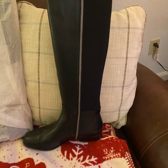 Michael Kors Brand New/ Never Worn Leather Riding Boots - Picture 2 of 5